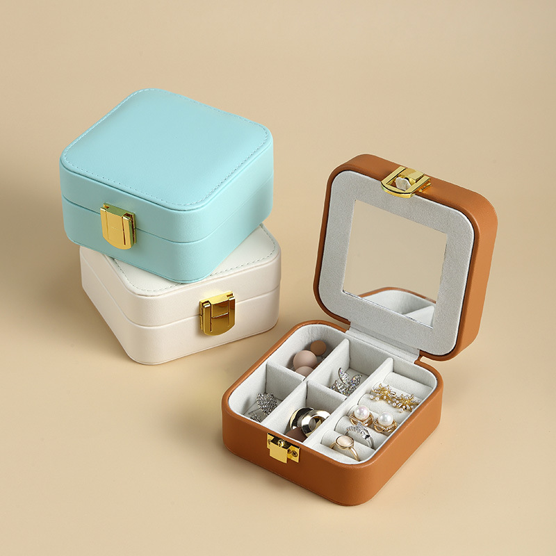 Pumpkin color Jewelry storage box wholesale
